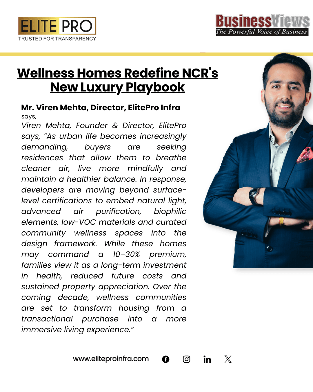 Wellness Homes Redefine NCR's New Luxury Playbook