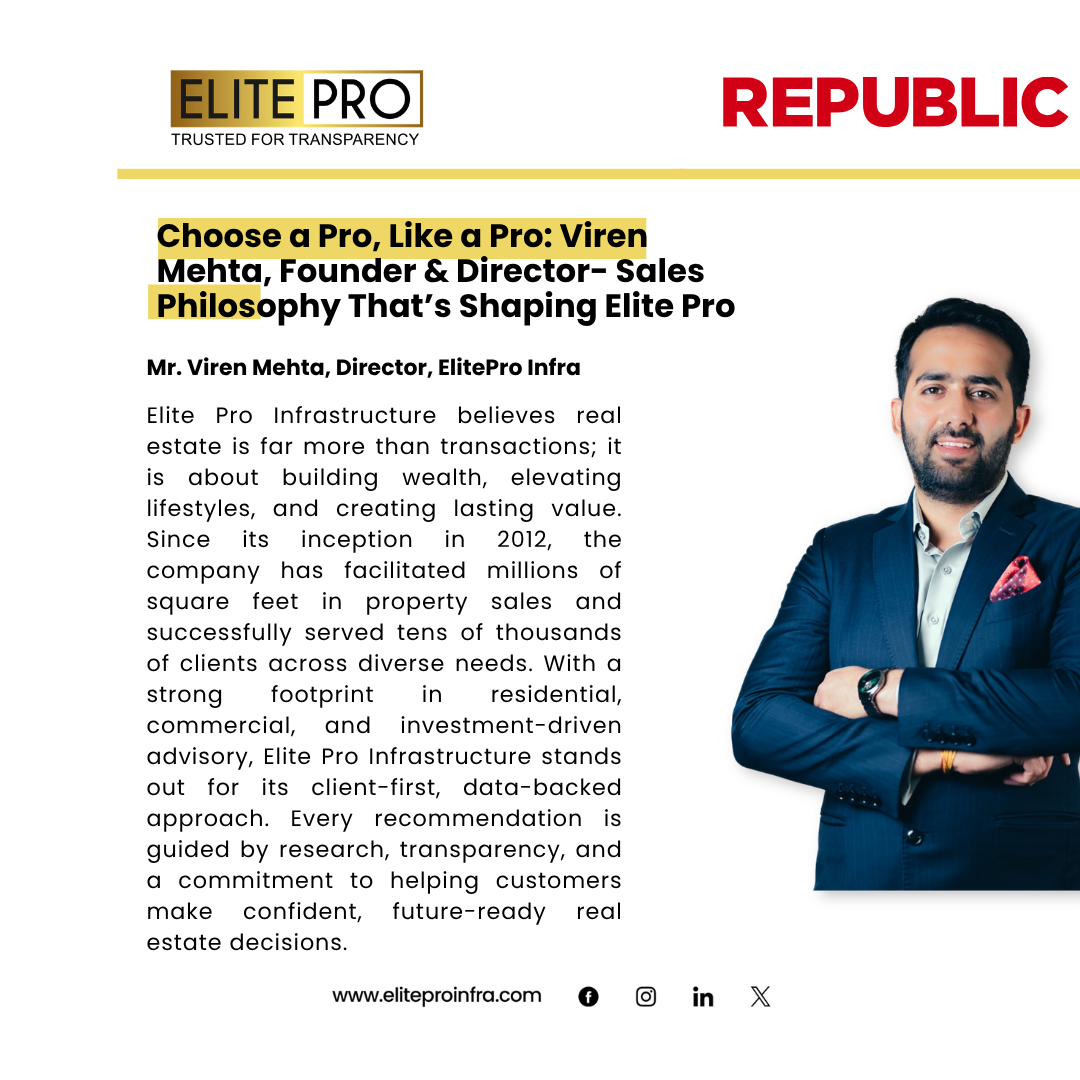 Choose a Pro, Like a Pro: Viren Mehta, Founder & Director- Sales Philosophy That’s Shaping Elite Pro