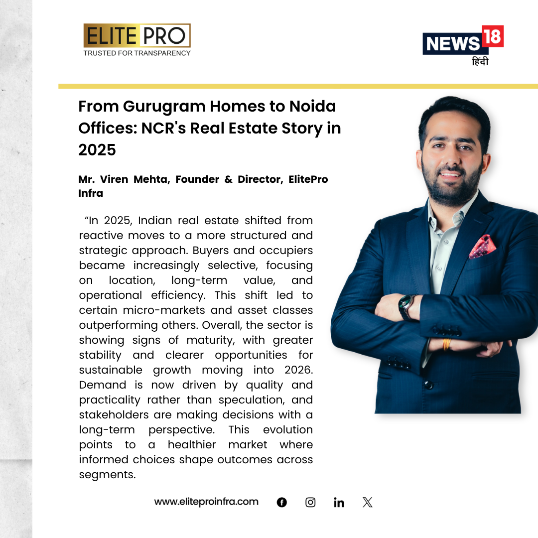 From Gurugram Homes to Noida Offices: NCR's Real Estate Story in 2025