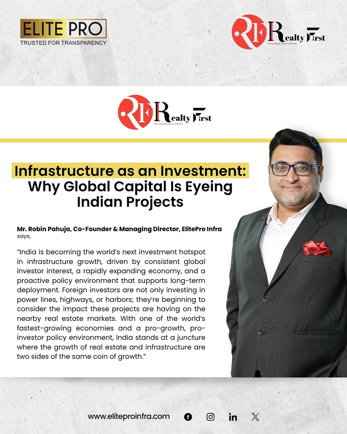 Infrastructure as an Investment: Why Global Capital Is Eyeing Indian Projects