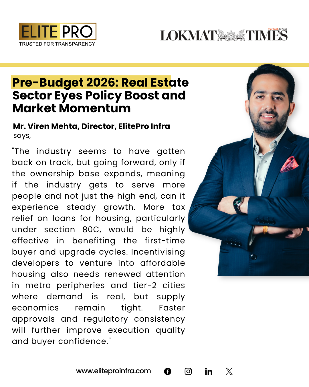 Pre-Budget 2026: Real Estate Sector Eyes Policy Boost and Market Momentum
