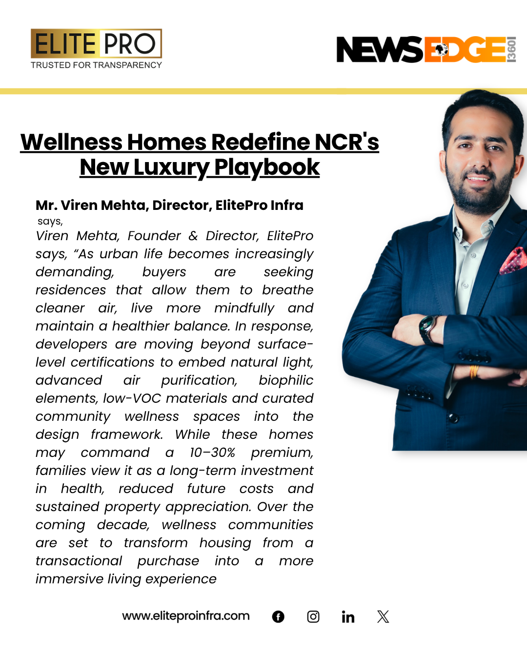 Wellness Homes Redefine NCR's New Luxury Playbook